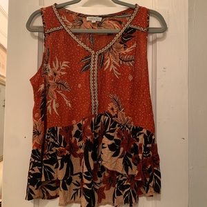 Boho Floral Tank